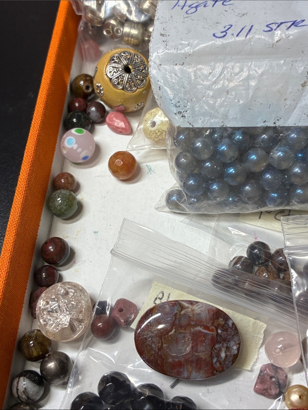 Assorted jewelry making beads and findings for making jewelry assorted materials - Picture 7 of 16